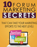 10 Forum Secrets - Report